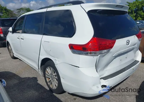 2014 Toyota Sienna Xle V6 8 Passenger из США, поврежденный, VIN 5TDYK3DC4ES414728